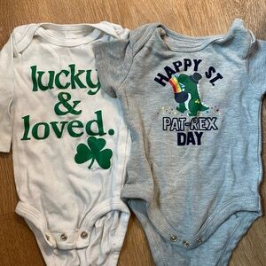 St. Patrick's Day Baby One-Piece Bodysuit